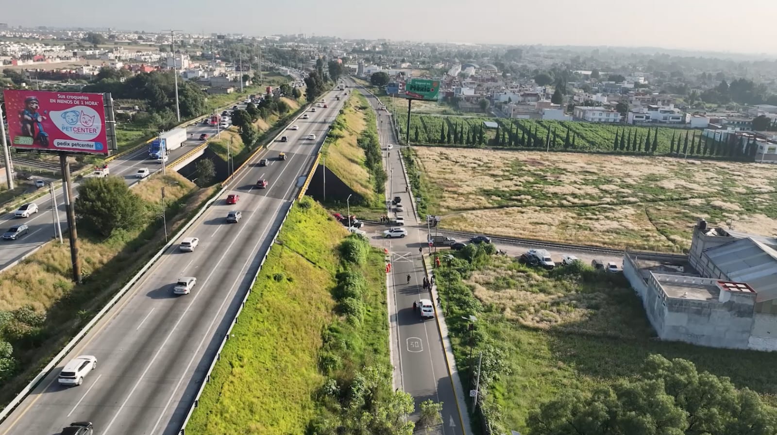 Gobierno de Cuautlancingo trabaja para mejorar y ampliar los accesos principales al municipio 