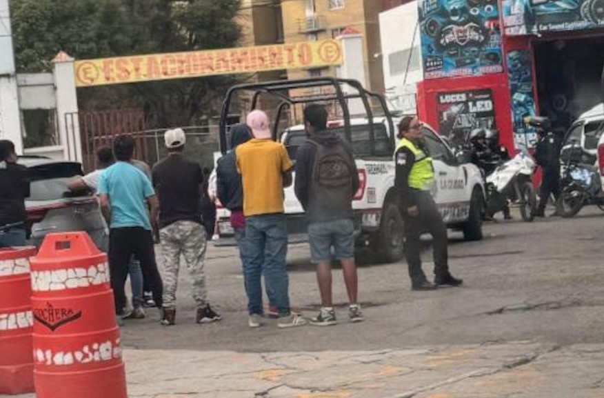 Detención de “El Nava” en la 46 Poniente