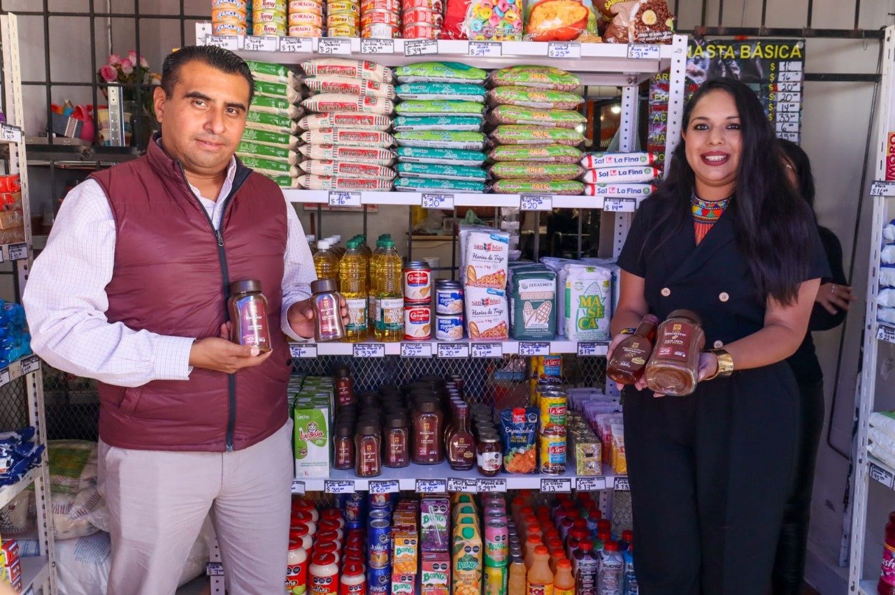 Inaugura Tonantzin Fernández la primera Tienda Bienestar de su administración
