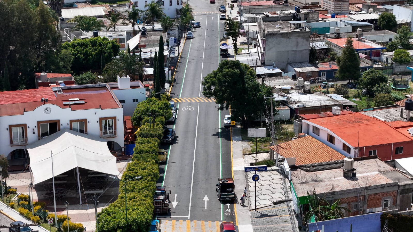  Impulsa Lupita Cuautle la rehabilitación vial en San Francisco Acatepec