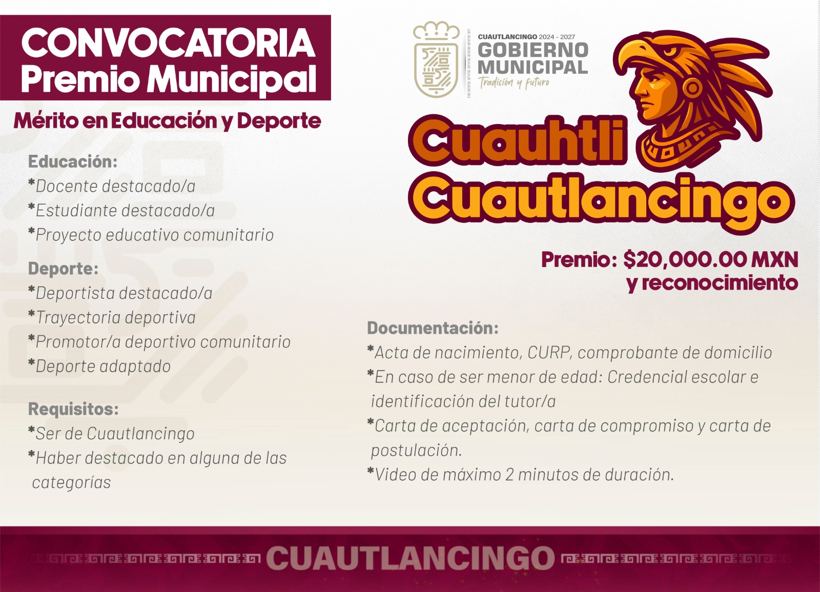 convocatia premio municipal cuautlancingo 1 1