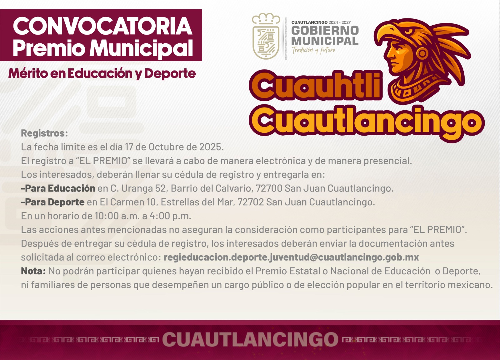 convocatia premio municipal cuautlancingo 2 1