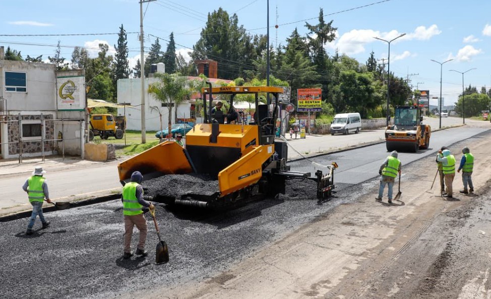 Intervención histórica en vialidades de Puebla