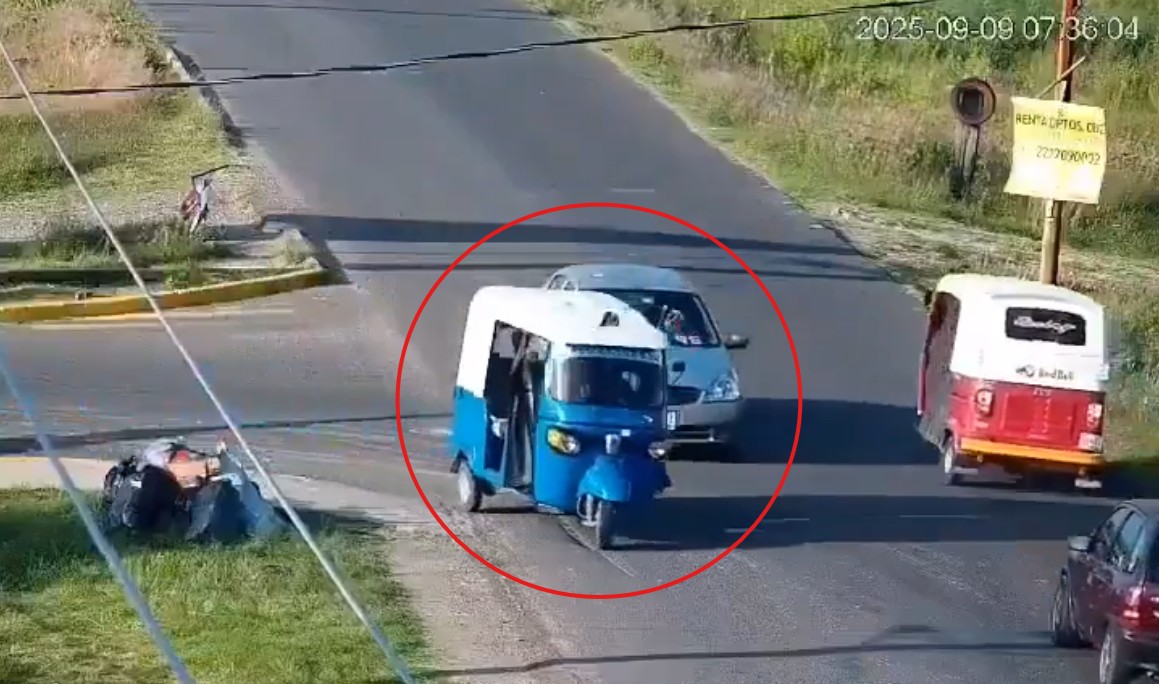 Accidente en San Baltazar Tetela