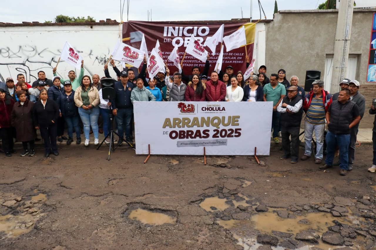 Comunicado oficial Tonantzin Fernández da banderazo de arranque a obras en Calvario y Cocoyotla