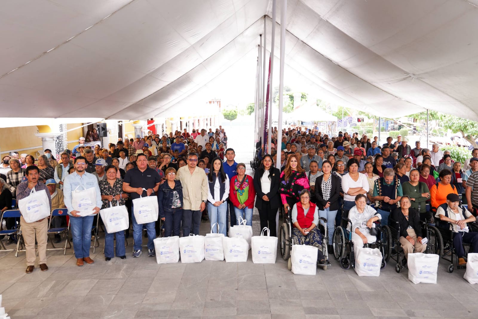Comunicado oficial Realiza Ayuntamiento de San Andrés Cholula tercera entrega del programa “Con Rumbo a una Mejor Nutrición”