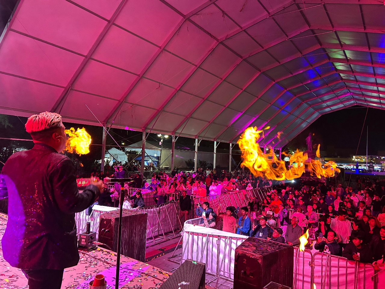 Comunicado oficial Grupo Ensamble llenó de música y alegría el día 14 de la Gran Feria de Cholula