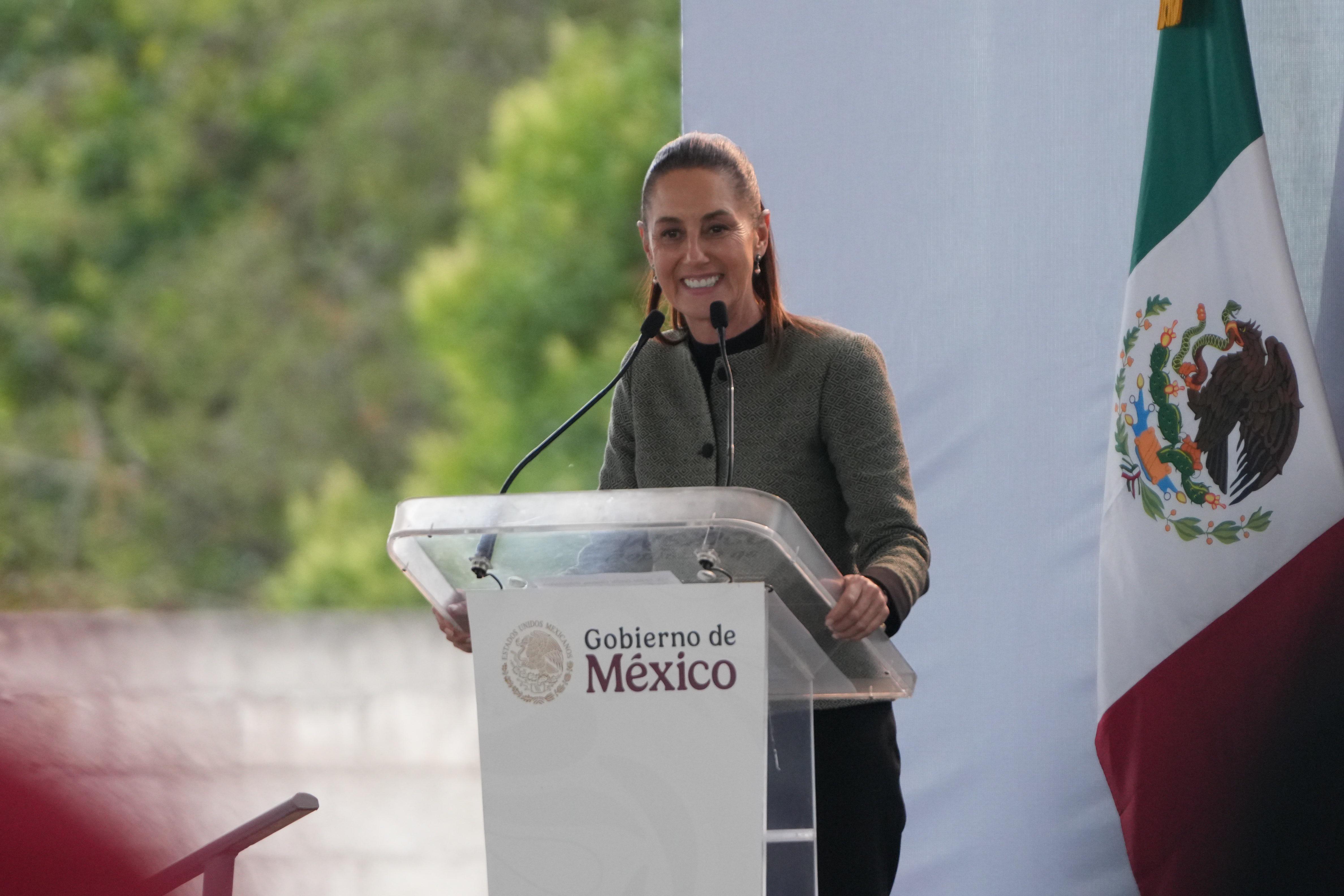 Foto: Cortesía Sheinbaum anuncia repavimentación y apoyos sociales para Tlaxcala