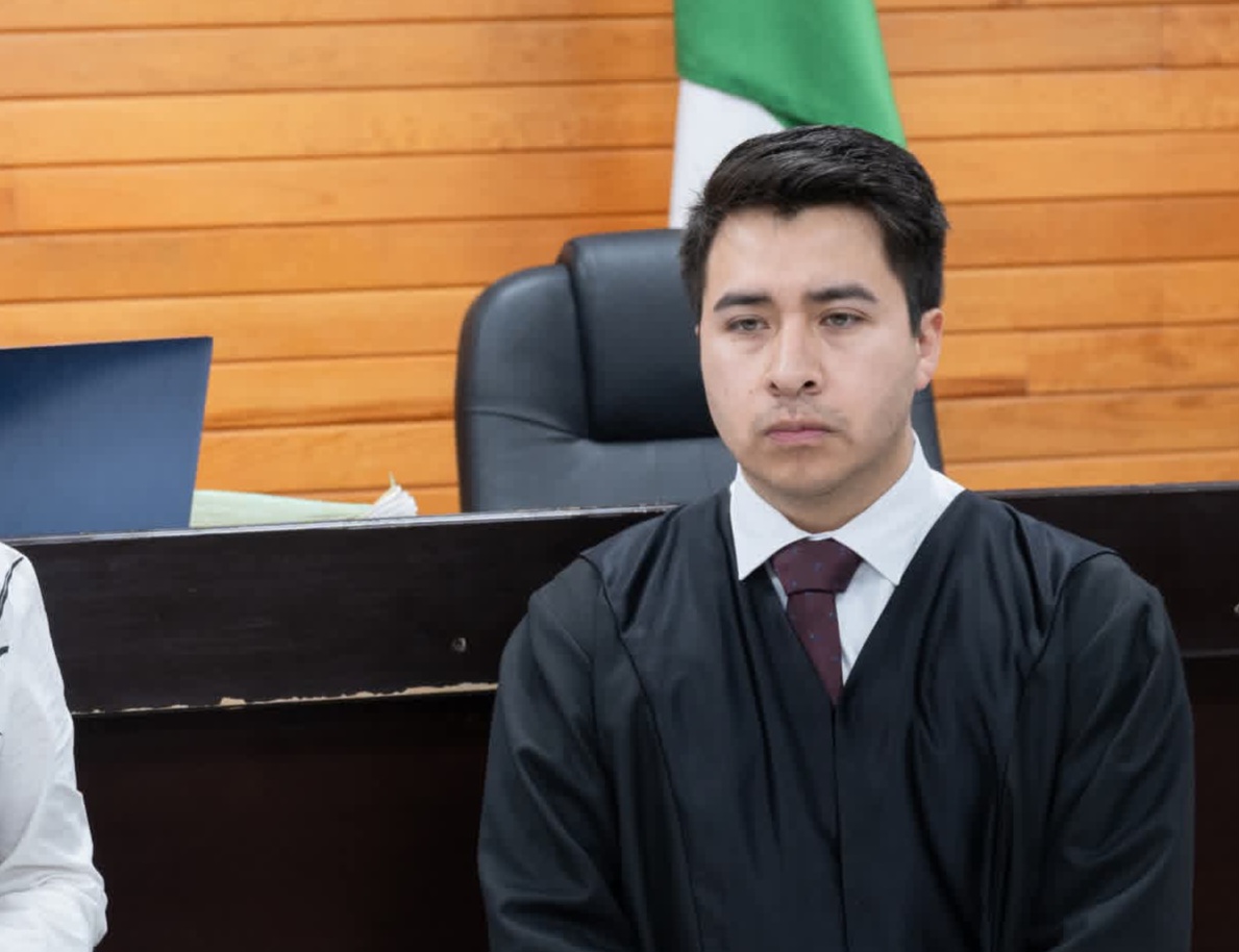 Foto: Cortesía Jueces del Bienestar: Tunden en redes al juez más joven de Tlaxcala