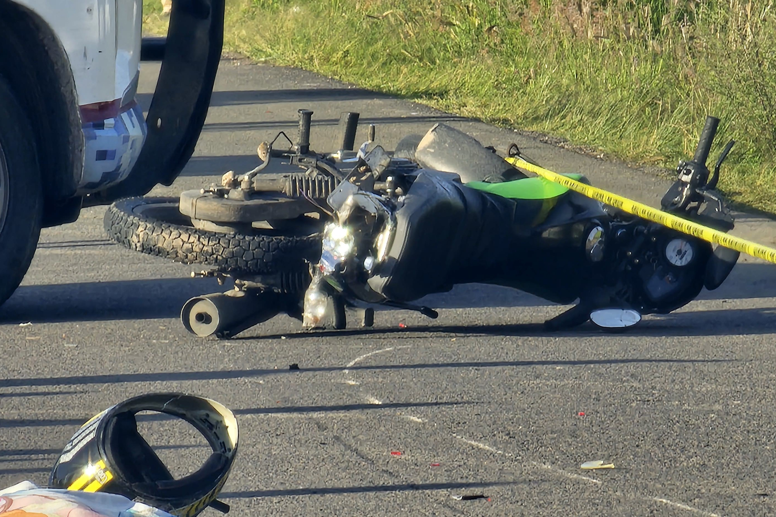 Foto: Cortesía Motociclista pierde la vida en la carretera Los Ángeles–Tetela, a la altura de CU 2