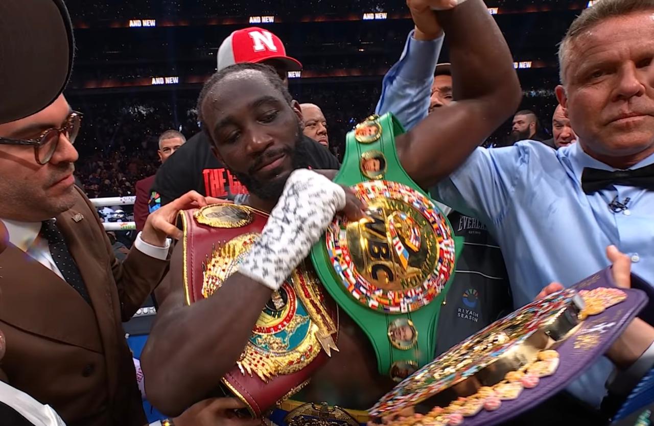 Foto: Cortesía Tlaxcala brilla en el boxeo mundial con cinturón artesanal de Crawford