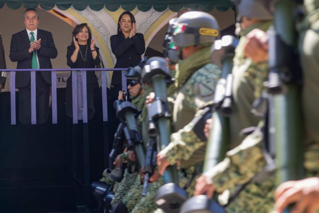 Foto: Cortesía Tlaxcala honra la Independencia con desfile cívico-militar histórico