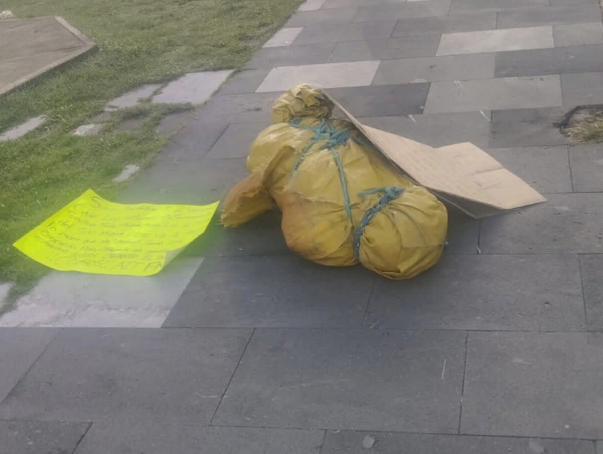 Foto: Cortesía Hallan cadáver de comerciante tlaxcalteca embolsado en Parque de Analco, Puebla; presumen conflicto entre comerciantes