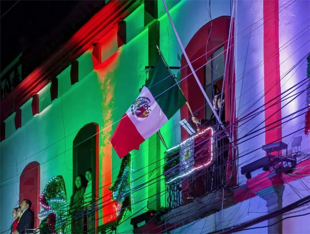 Foto: Cortesía Amaxac de Guerrero pide disculpas por error en el Grito de Independencia