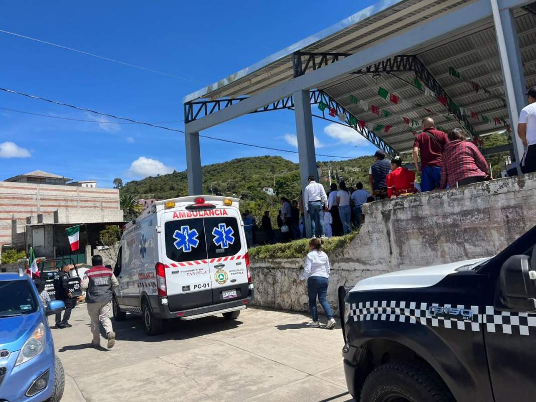 Foto: Cortesía Incidente con pirotecnia en Panotla deja siete lesionados, alerta CEPC