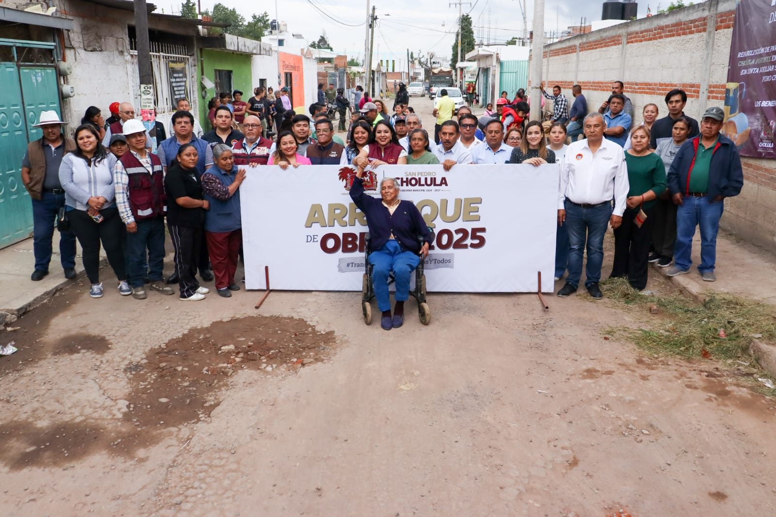 Comunicado oficial “En San Pedro Cholula, todas las juntas auxiliares serán beneficiadas con obra pública”: Tonantzin Fernández