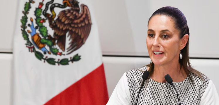 Foto: Cortesía Sheinbaum supera a AMLO en aprobación y baja homicidios en su primer año