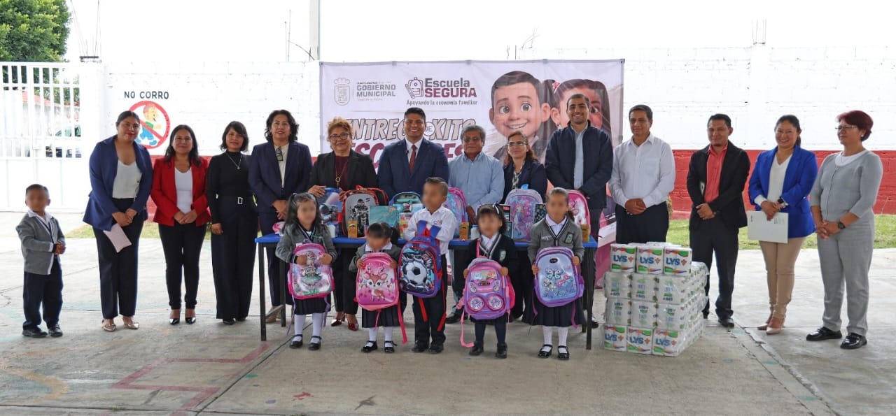 Inicia Omar Muñoz programa “Escuela Segura” 