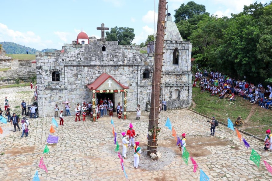 Foto: Cortesía Celebración del Encuentro Nacional de Voladores