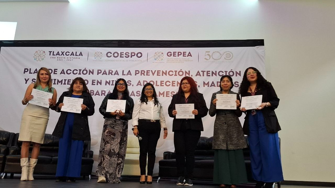 Foto: Cortesía Capacitan a municipios de Tlaxcala para prevenir embarazos en adolescentes