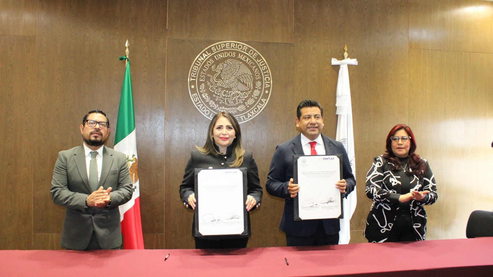 Foto: Cortesía Fomtlax y Poder Judicial impulsan conciliación para créditos en Tlaxcala
