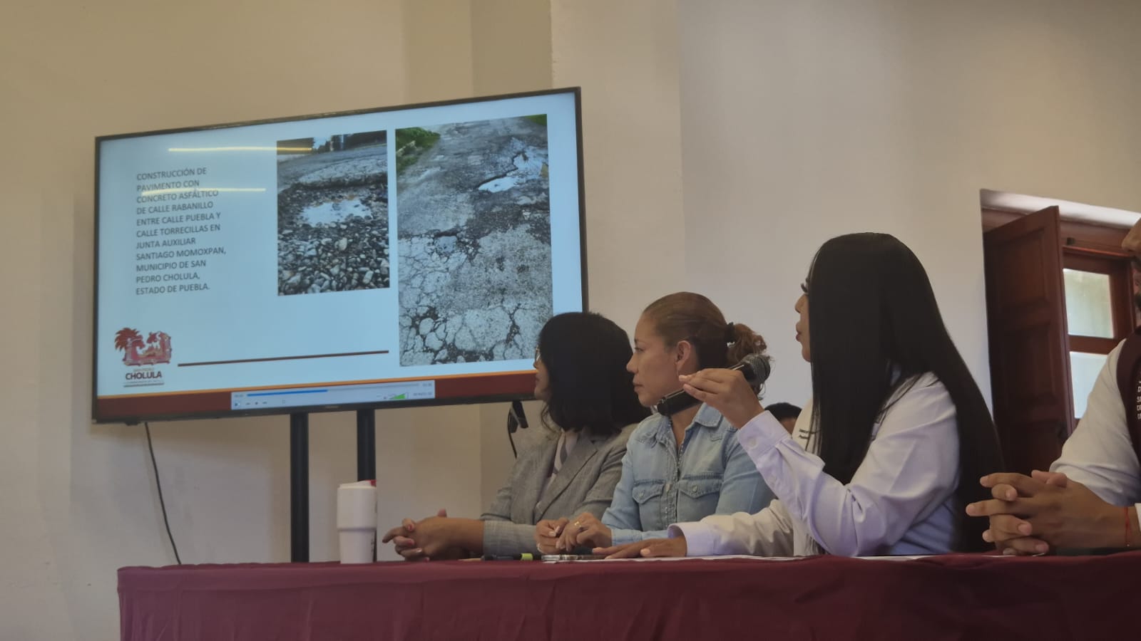 Por: Cortesía Lula Pineda San Pedro Cholula vive histórica inversión en obra pública: 44 mdp en 24 obras