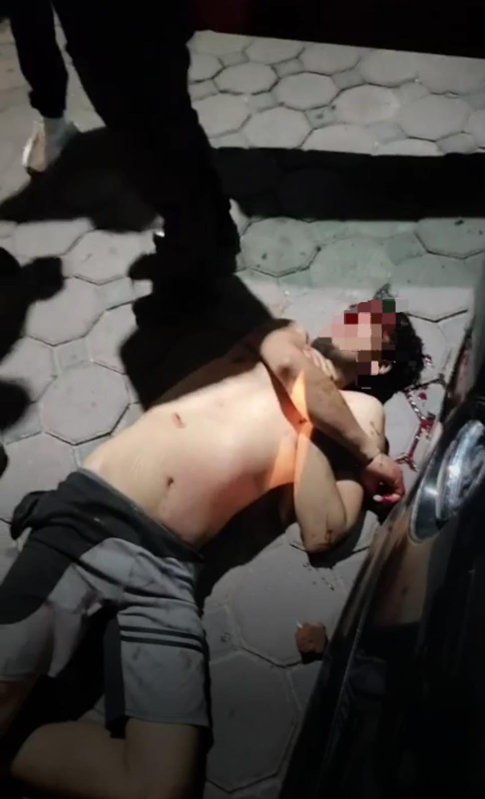 Foto: Cortesía Vecinos de Xaloztoc intentan linchar a hombre tras causar daños a vehículos