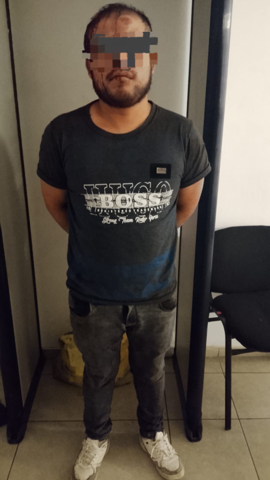 Foto: Cortesía Riña en Quilehtla deja dos heridos con machete y un detenido