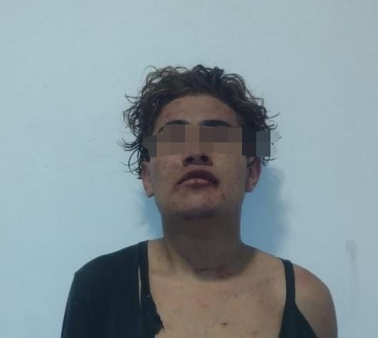 Foto: Cortesía Vecinos intentan linchar a presunto ladrón en Ixtacuixtla