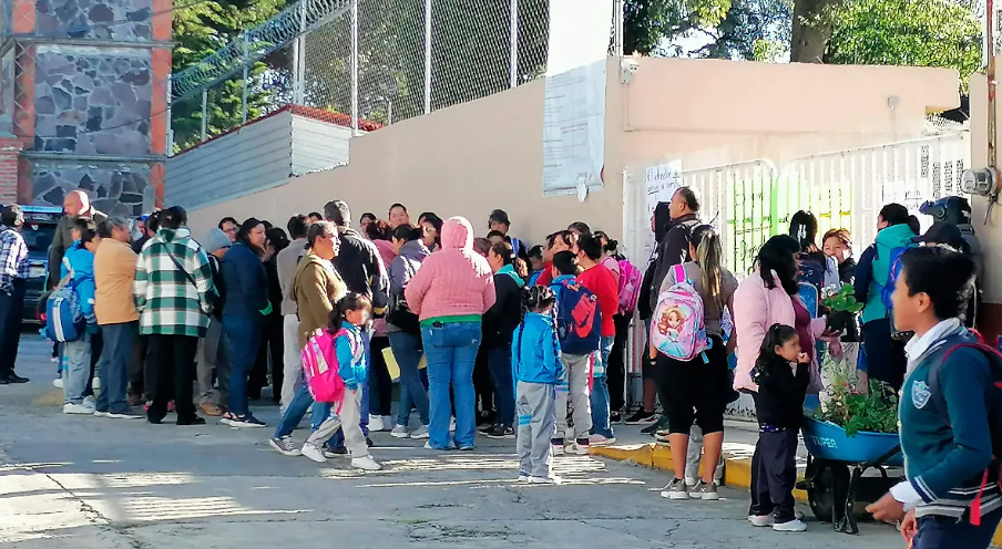 Foto: Cortesía Padres de familia exigen destitución del director en primaria de Tlaxcala