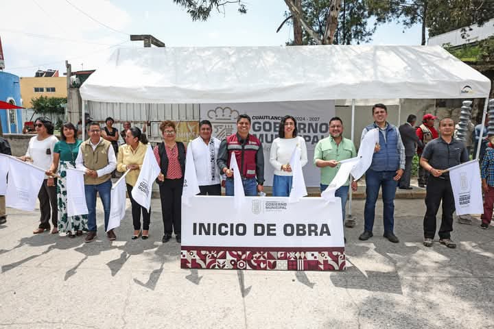 Comunicado oficial Omar Muñoz inició importante obra de vialidad en beneficio de las familias
