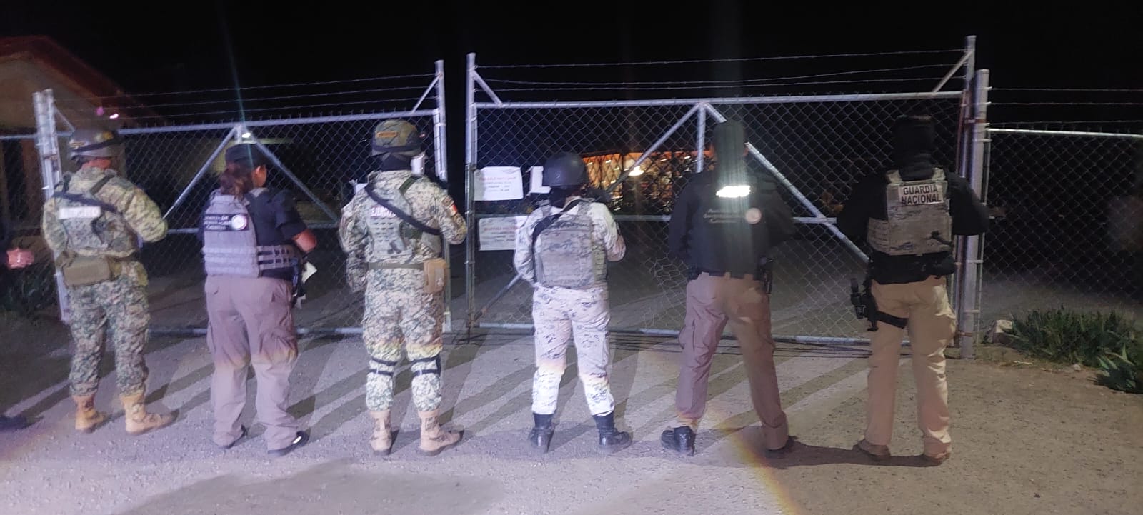 Foto: Cortesía Catean aserradero en Altzayanca en operativo conjunto de la FGR, la Guardia Nacional y Ejército Mexicano