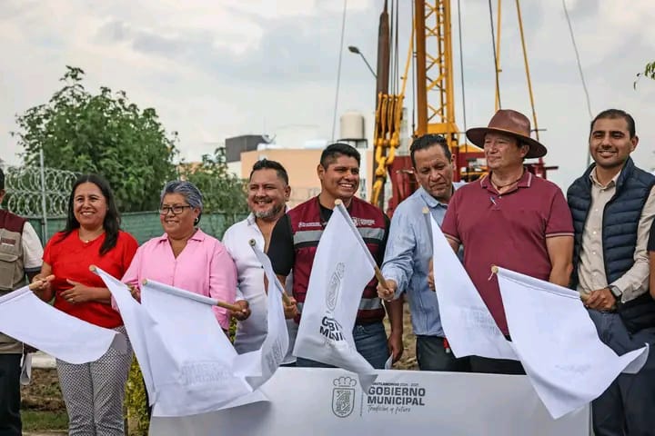 Comunicado oficial Omar Muñoz encabeza perforación de pozo en Sanctorum