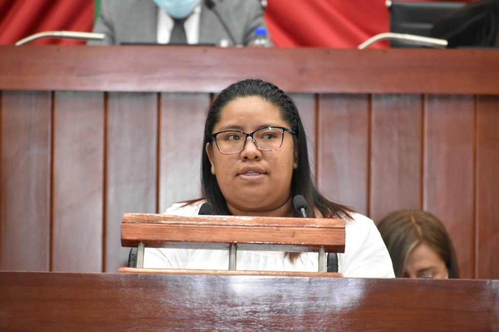 Foto: Cortesía Diputada Brenda Villantes queda exhibida en temas de inseguridad en Tlaxcala