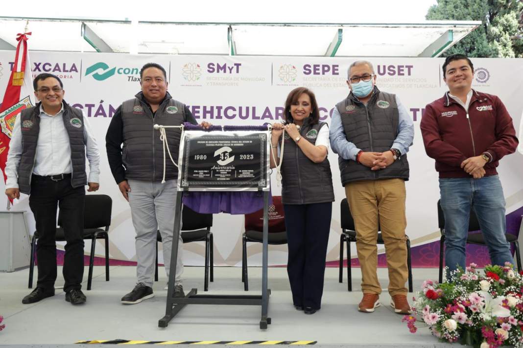 Tlaxcala inaugura el primer Centro de Dictámenes Vehiculares del país