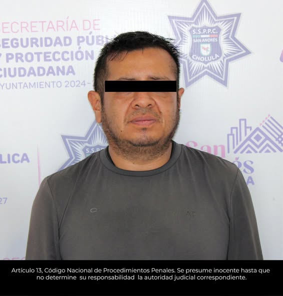 Detienen a hombre con motocicleta robada en el Periférico Ecológico