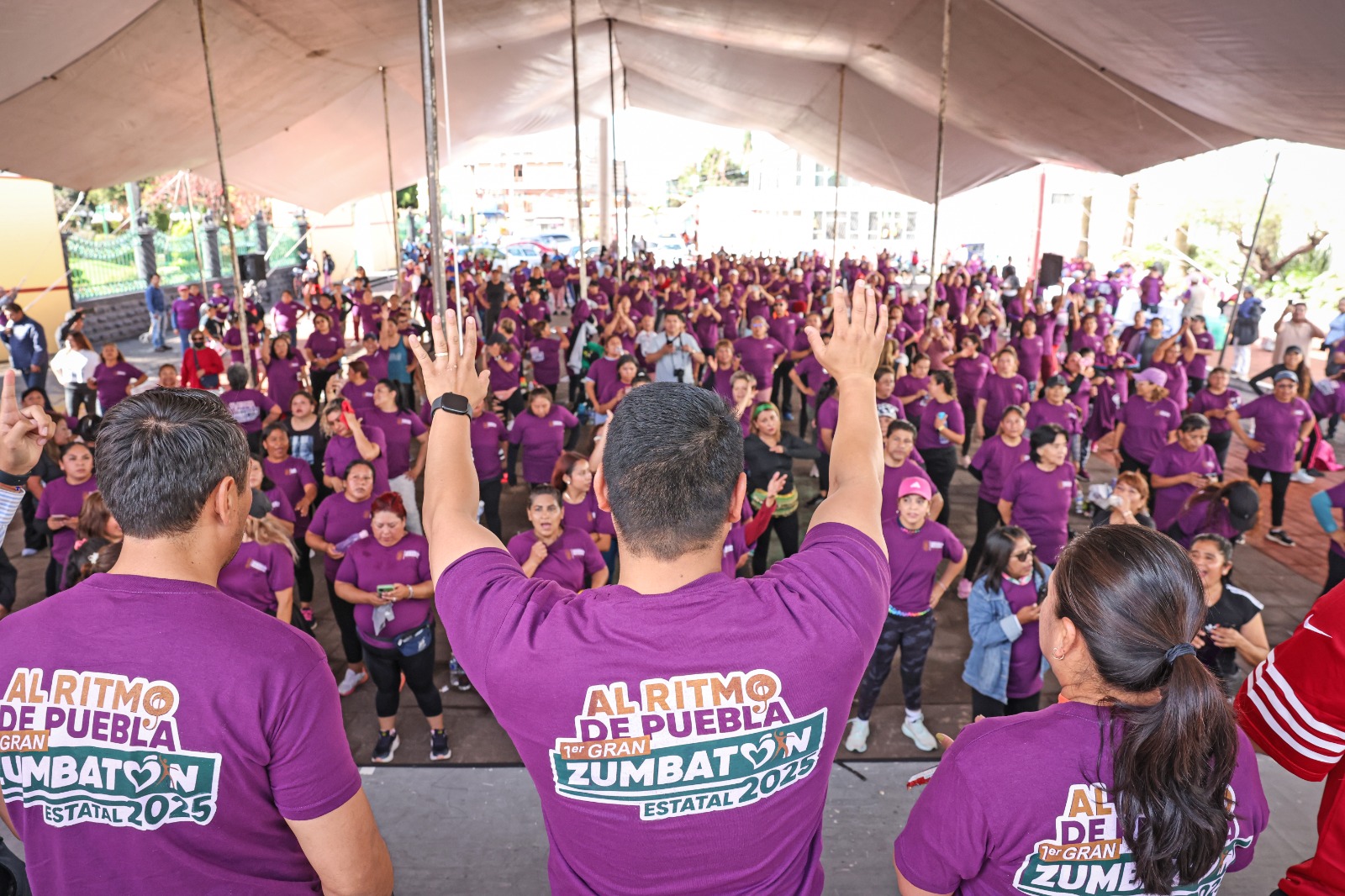 Omar Muñoz encabeza en Cuautlancingo “Primer Zumbatón Estatal 2025”