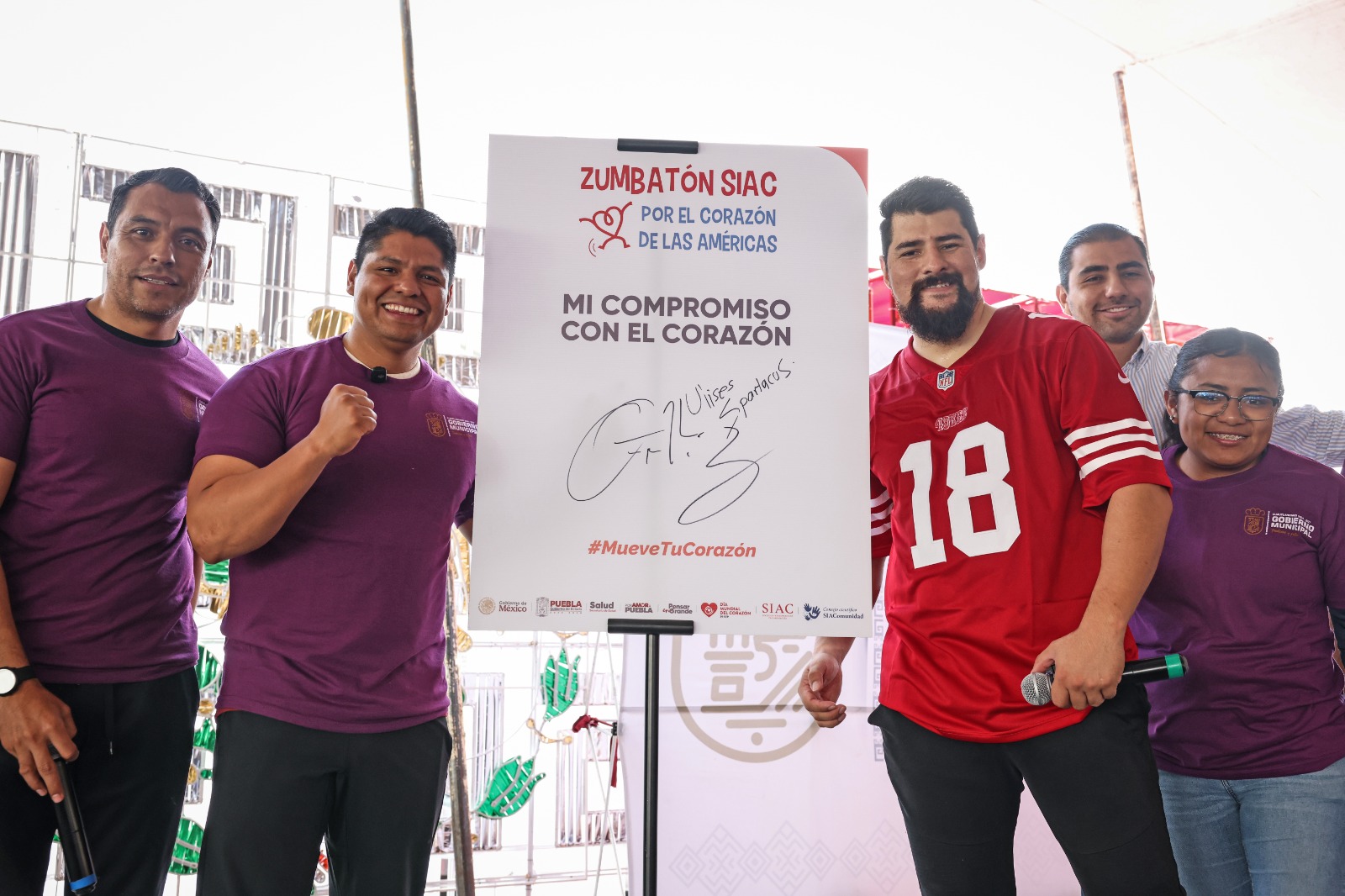 Omar Muñoz encabeza en Cuautlancingo “Primer Zumbatón Estatal 2025”