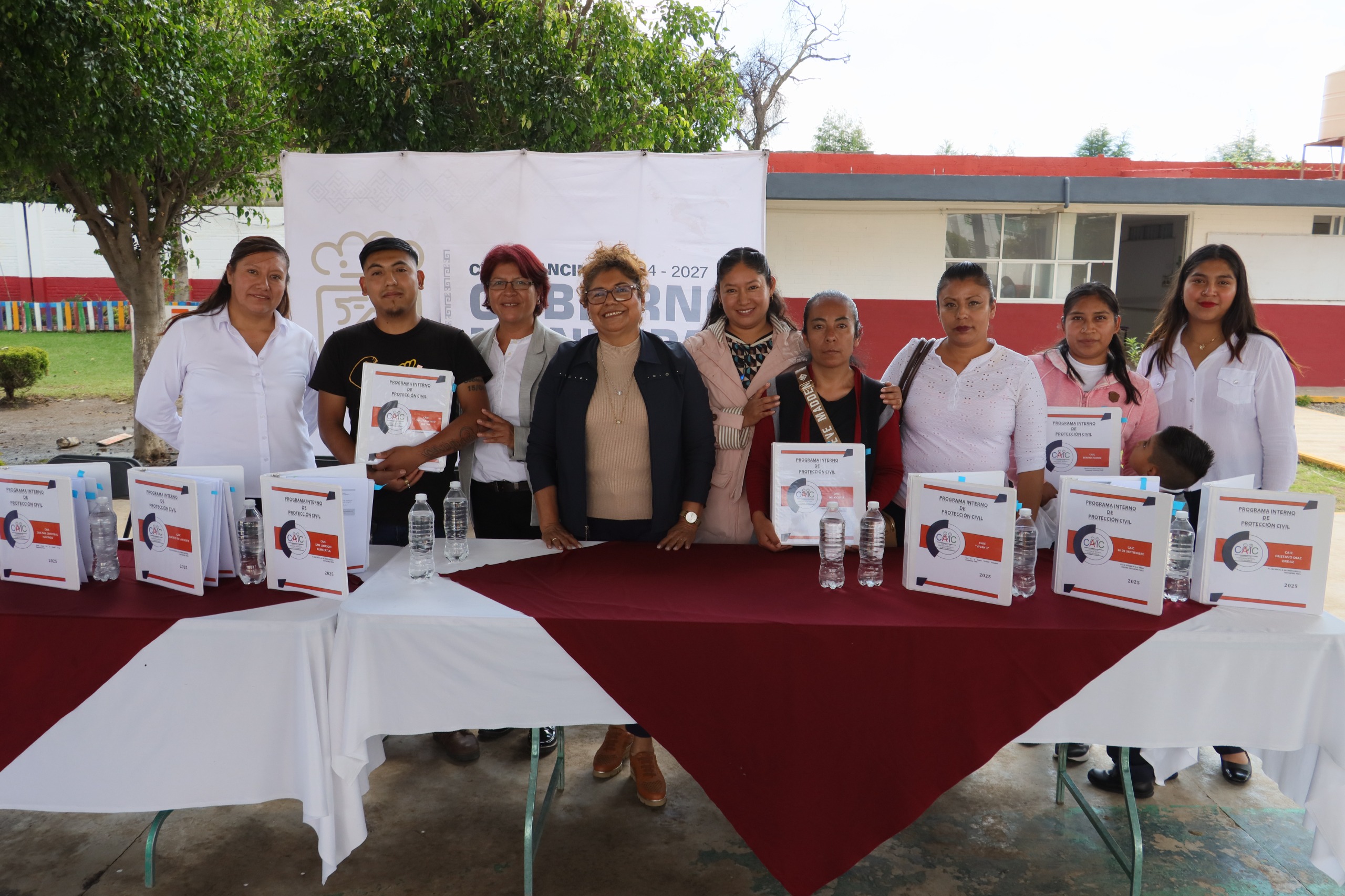 Tere Alfaro entrega obra de rehabilitación en CAIC Cuautlancingo Centro 