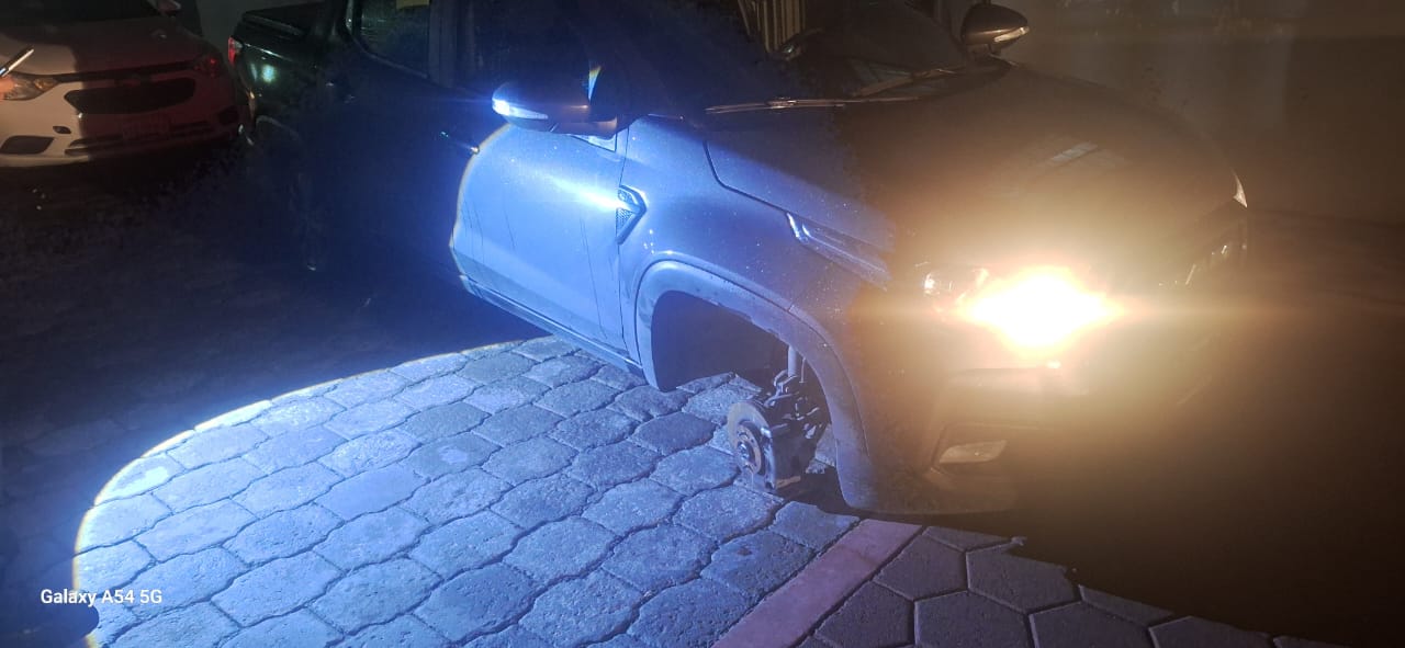 Oleada de robos de autopartes en Tlaxcala: al menos cuatro casos durante el fin de semana