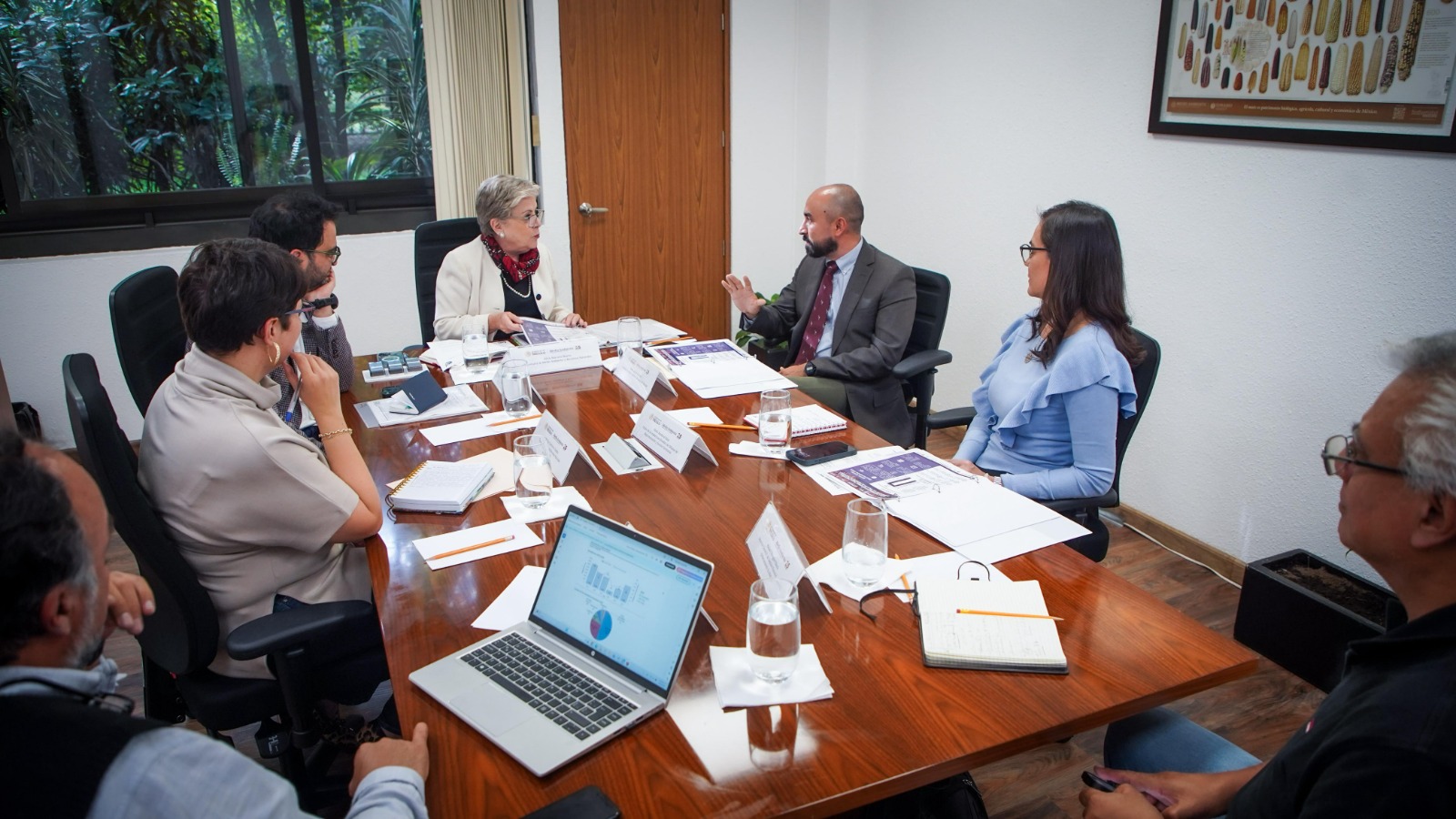 Foto: Cortesía Tlaxcala presenta a Semarnat proyectos clave para proteger bosques y aire