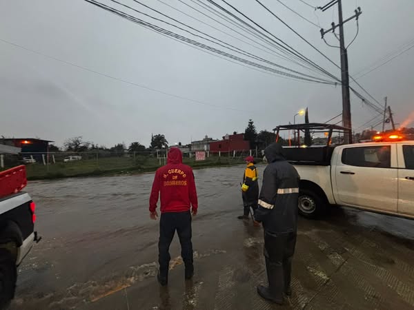 Implementa Cuautlancingo operativo para atender afectaciones por lluvias