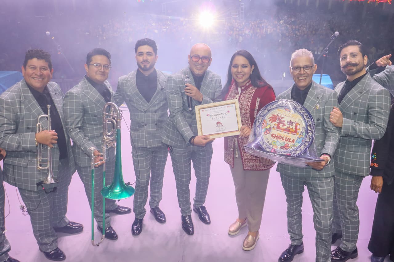 Comunicado oficial Yaguaru hace vibrar el 5º día de la Gran Feria de Cholula