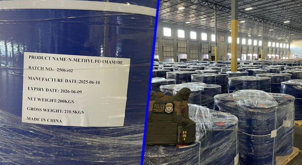 Foto: Cortesía EU frustra envío de químicos chinos al Cártel de Sinaloa en Houston