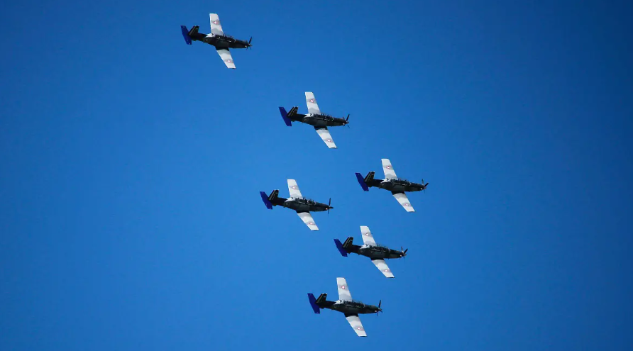 Foto: Cortesía Tlaxcala, escenario de maniobras aéreas de la Fuerza Aérea Mexicana