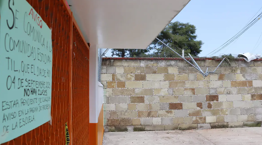 Suspenden clases en Panotla y Totolac tras intensa lluvia y caída de árboles