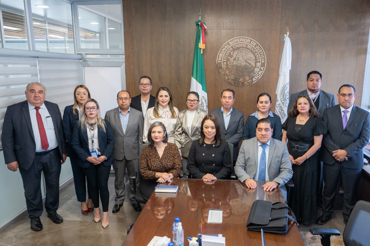 Foto: Cortesía Tlaxcala: Poder Judicial inicia entrega-recepción con total transparencia