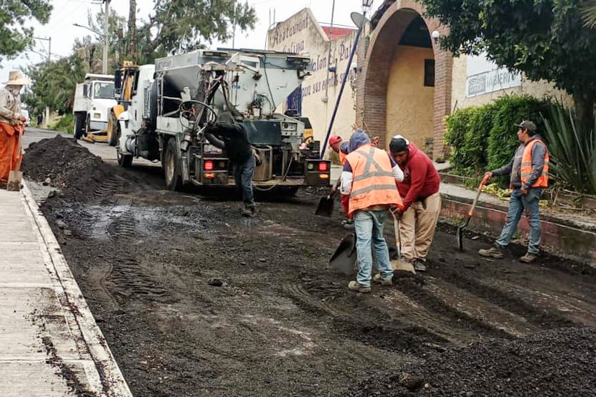 Foto: Cortesía Tlaxcala refuerza vialidades: bacheo en Avenida Carvajal y Bulevar Revolución