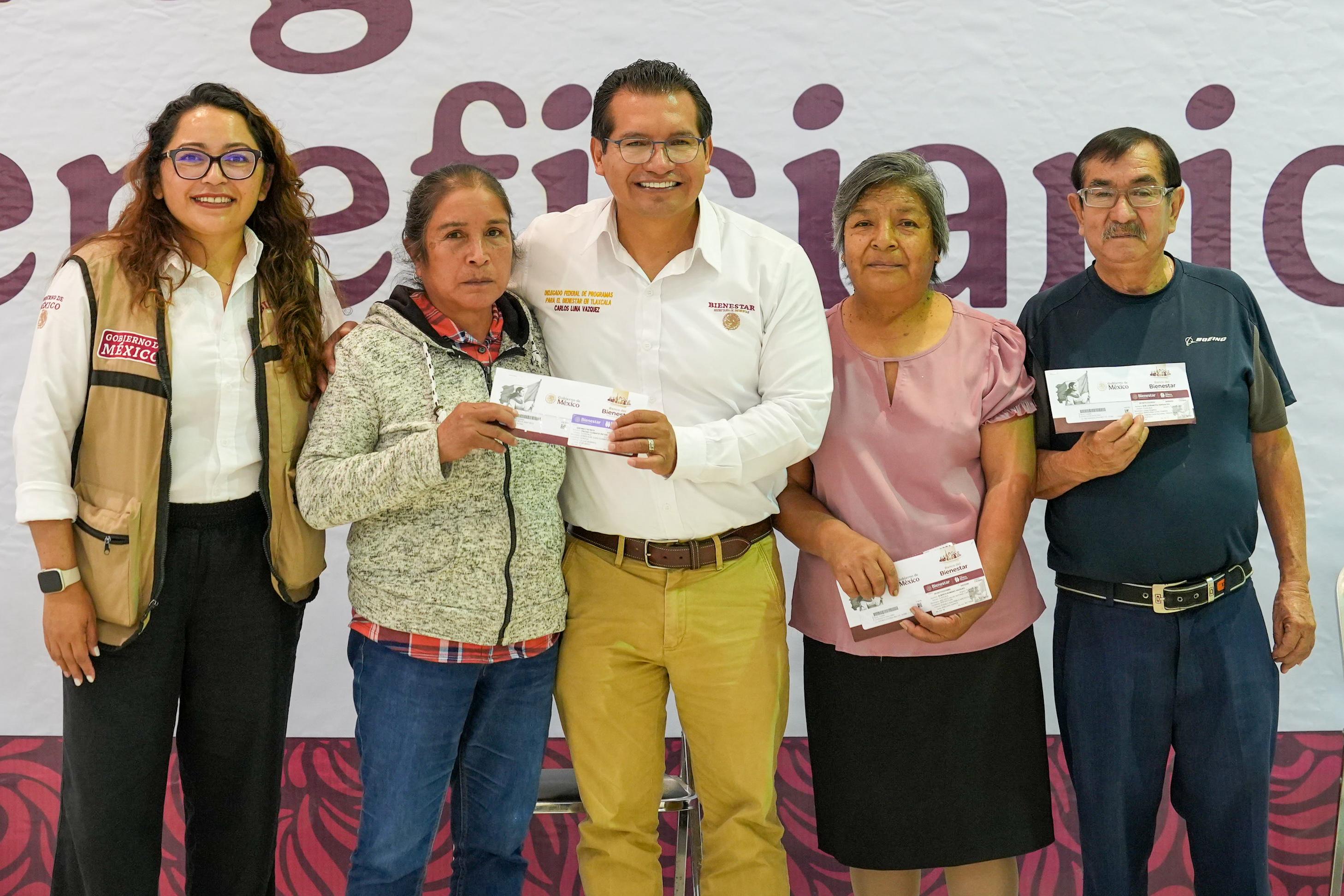 Foto: Cortesía Se fortalece la entrega de programas federales en Tlaxcala: Bienestar