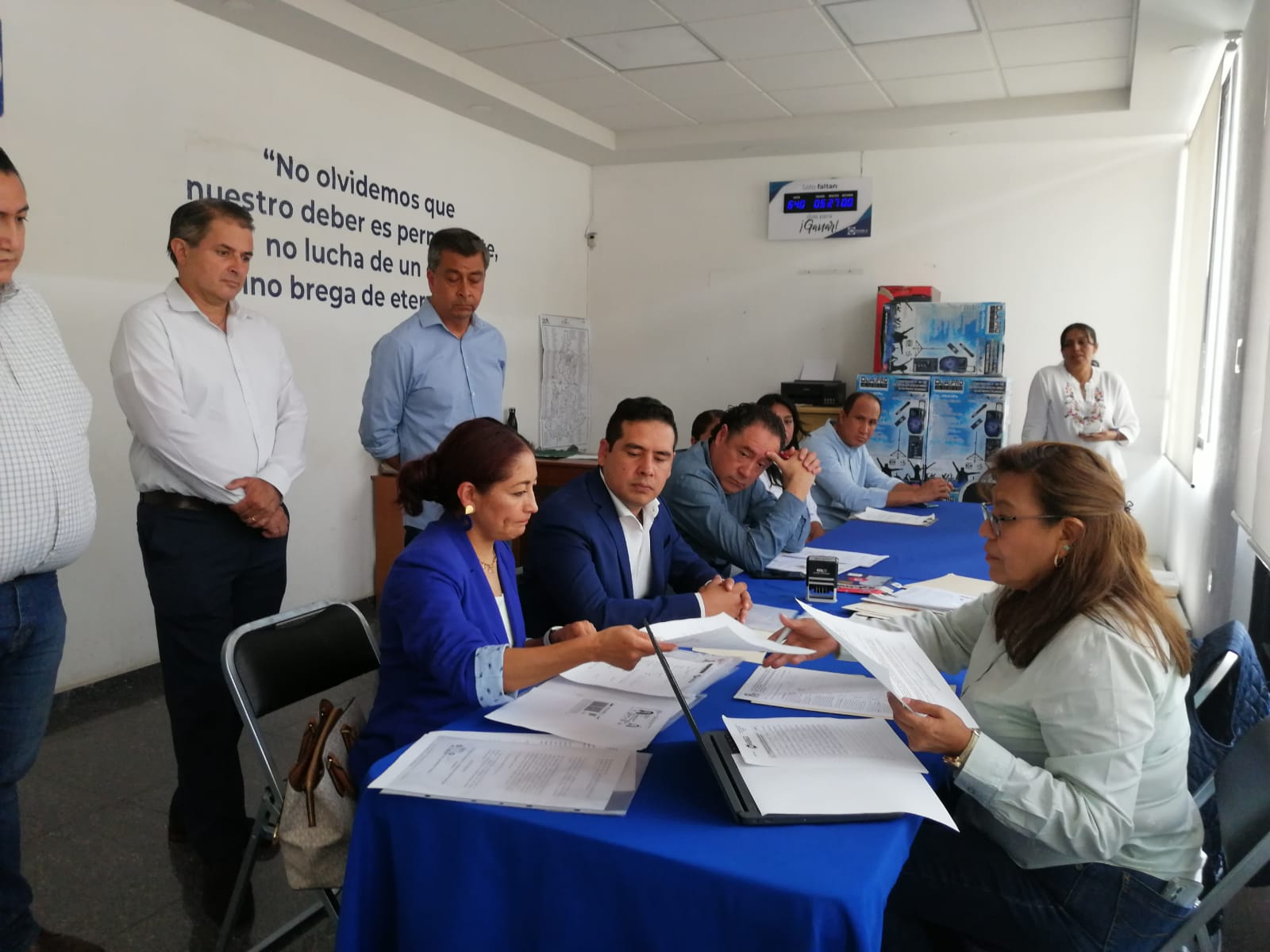 Comunicado oficial Se registra planilla de unidad para la renovación del comité directivo municipal del pan en San Pedro Cholula